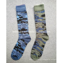 Camuflagem de algodão militar / meias do exército / meias personalizadas
